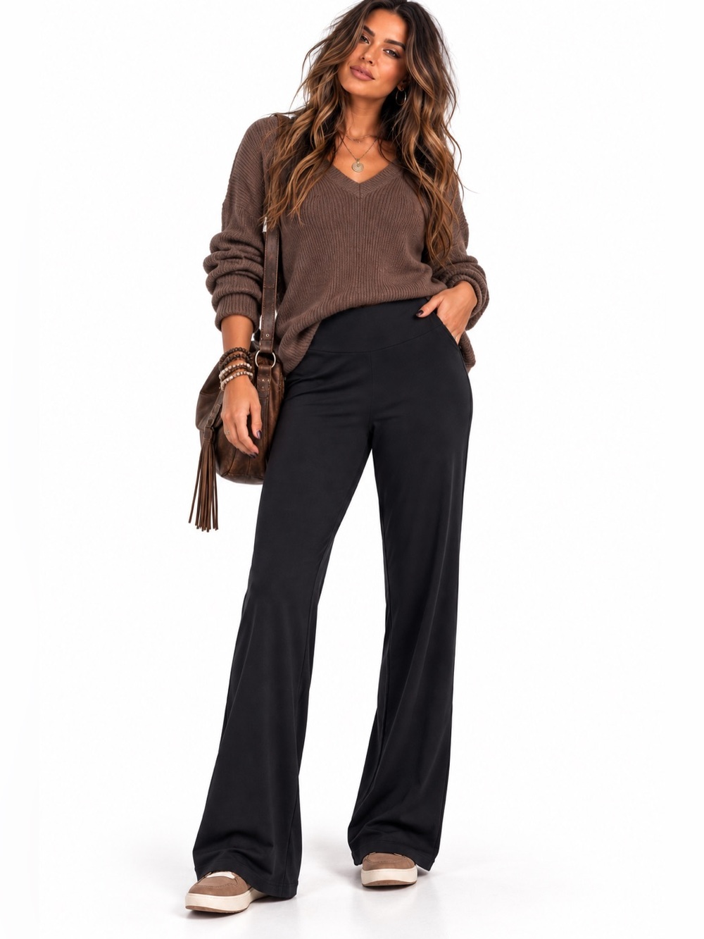 Sivana Bamboo Organic Cotton  Pants - Black M